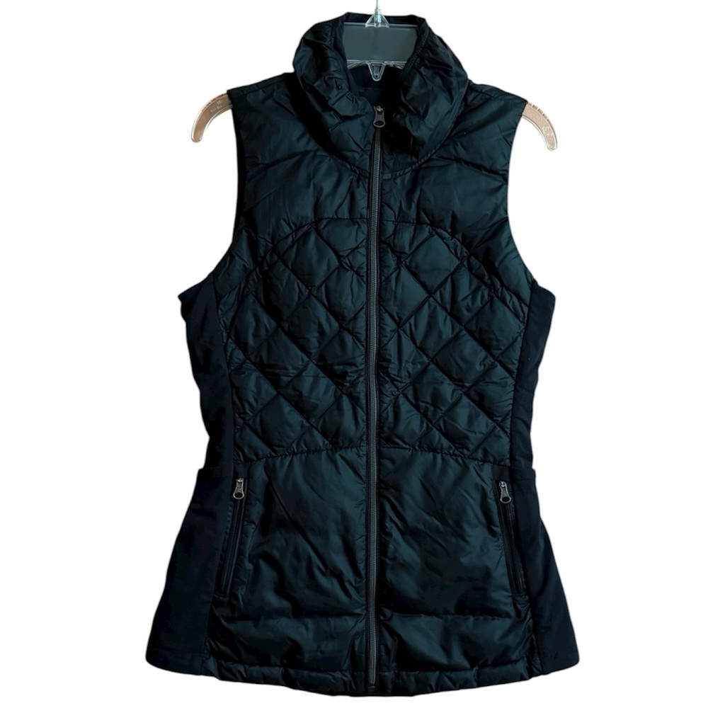 Lululemon Down Quilted Lightweight Black Vest Size 4